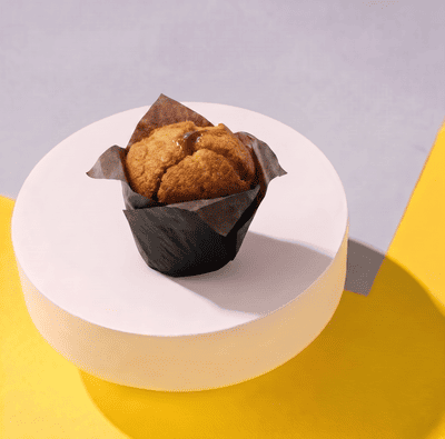 Muffin Cœur Caramel au Beurre Salé