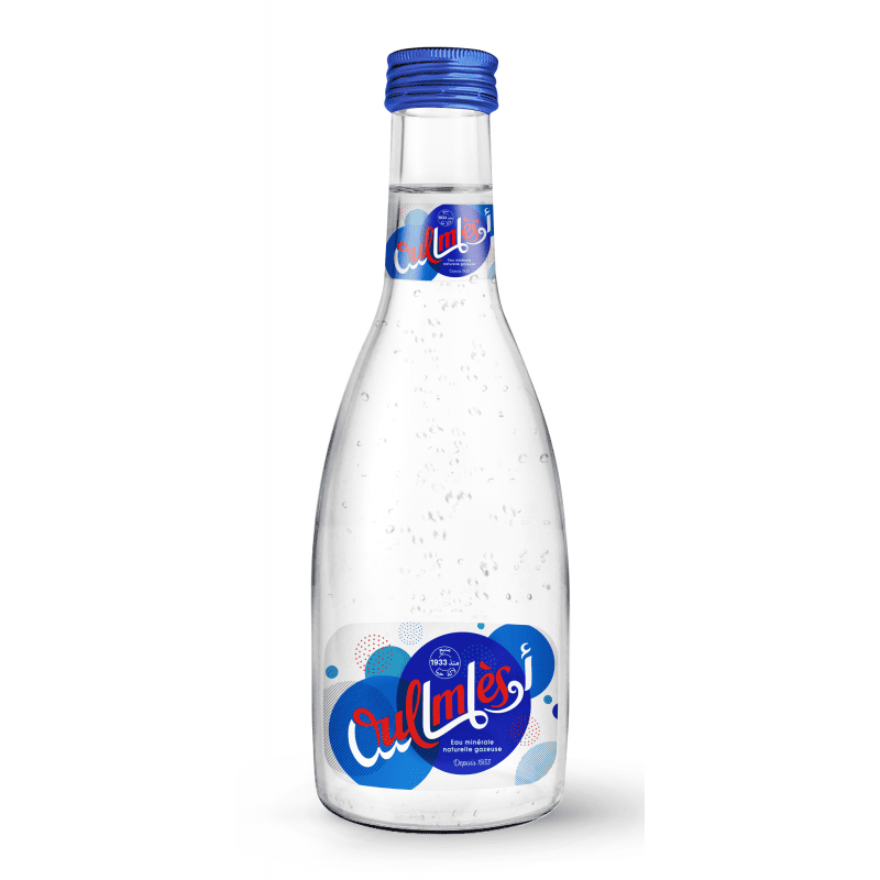 Water Oulmès (Glass/Sparkling) 33cl