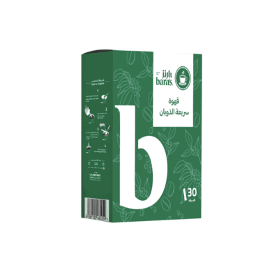 علبة قهوة سريعة الذوبان